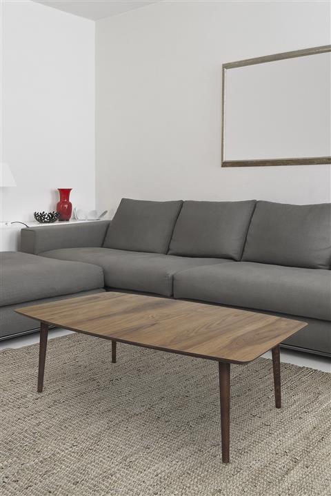 Miss aksesuar Mdf Ahşap Ayaklı Meşe ,ceviz Orta Sehpa