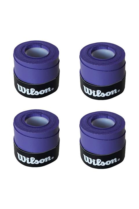 Wilson Comfort Bowl O'grips 4 Adet Grip, Tenis Raketi Gribi Mor