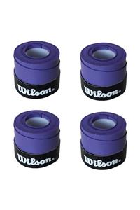 Wilson Comfort Bowl O'grips 4 Adet Grip, Tenis Raketi Gribi Mor