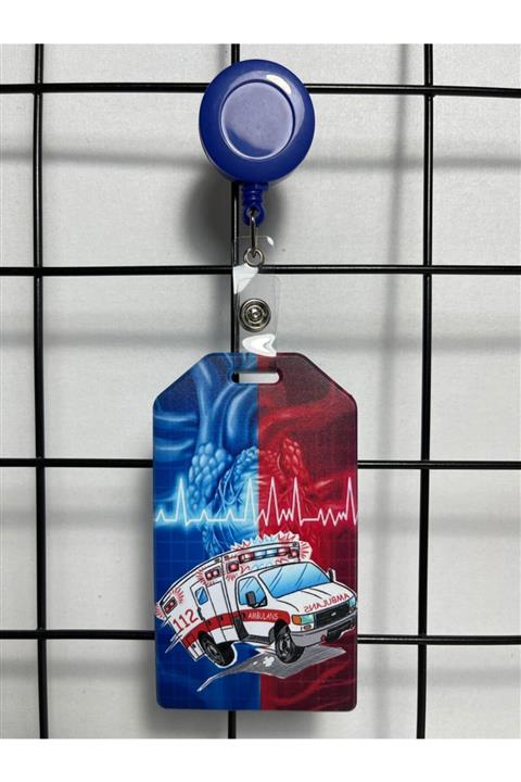 Hediyebum Acil 112 Ambulans Dik Yaka Kart Kılıfı