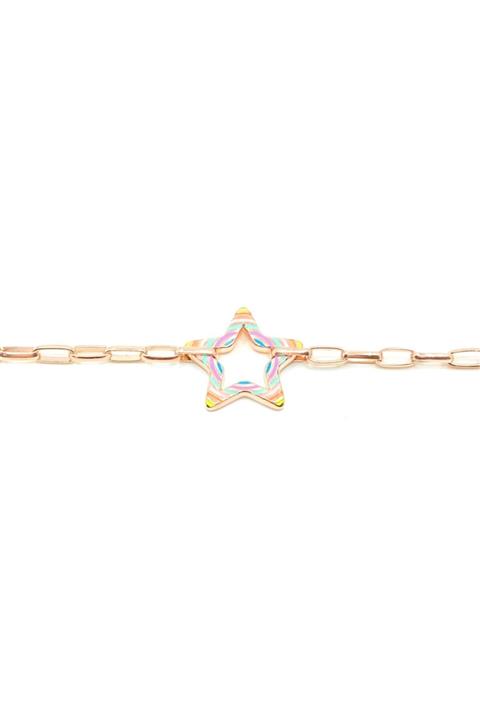 MİSS HAPPİNESS GÜMÜŞ TAKI AKSESUAR Illüzyon Yıldız Halhal