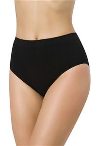 ÖZKAN underwear Kadın Siyah Iz Yapmaz Bato Külot 3002