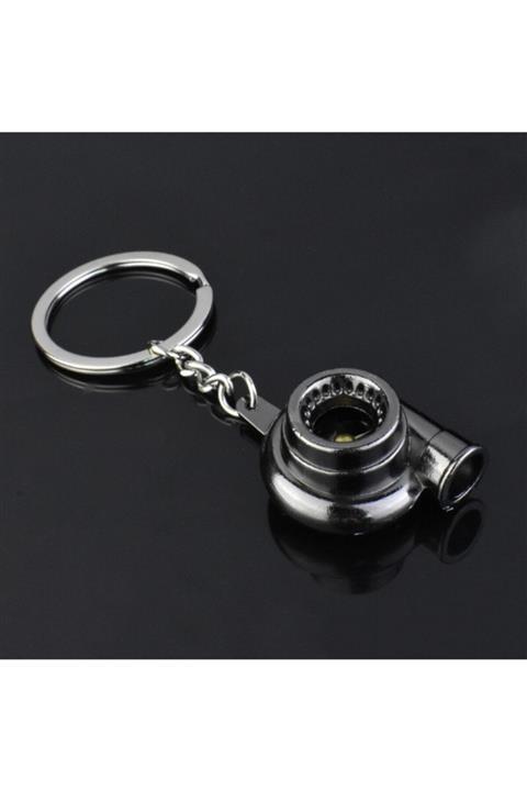 Sticker World Turbo Siyah Parlak Anahtarlık