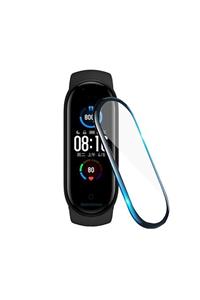 BizimGross Xiaomi Mi Band 6 Ekranı Tam Kaplayan Akıllı Saat Ekran Koruyucu Cam