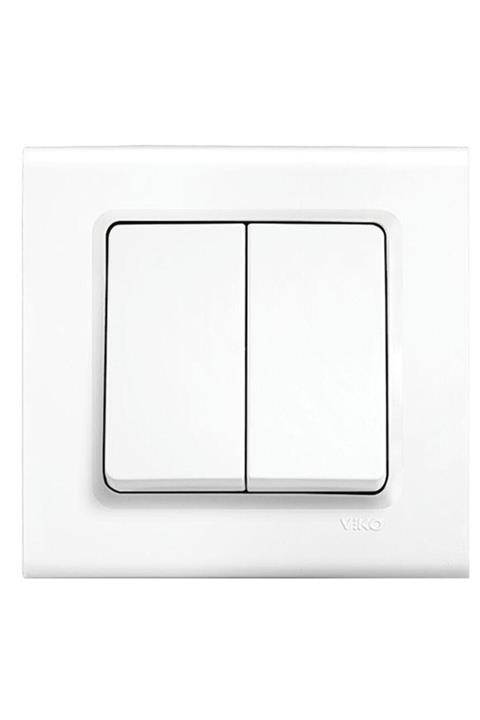 VİKO Beyaz Linnera Komütatör Lamba Anahtarı