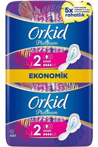 Orkid Platinum Hijyenik Ped Uzun Ekonomik Paket 12 Adet