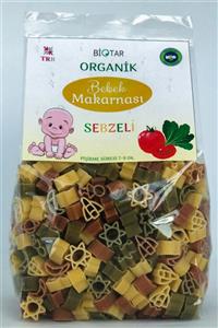 BİOTAR Organik Tarım Ürünleri Organik Bebek Makarnası Sebzeli 350 gr