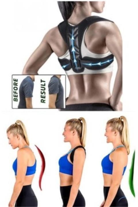 AnkaWood Kamburluk Önleyici Dik Duruş Korsesi Spor Korsesi Yoga Fitnes Korsesi