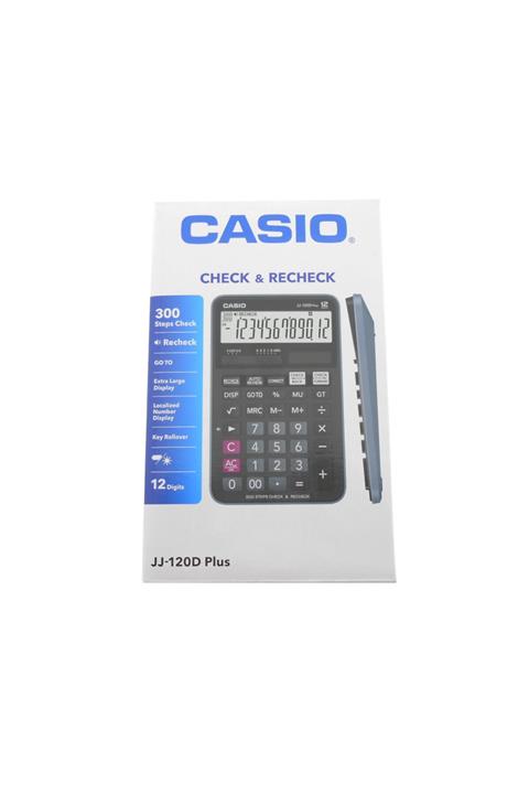 Casio Jj-120d Plus 12 Hane Hesap Makinesi