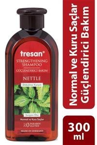 Tresan Dökülme Karşıtı Isırgan Otu Güçlendirici Bakım Normal Ve Kuru Saçlar İçin Şampuan 300 ml