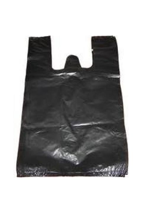 ekol ambalaj Siyah Atlet Poşet Hantal Boy 5kg