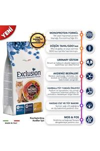 Exclusion Düşük Tahıllı Monoprotein Sığır Etli Kısırlaştırılmış Kedi Maması 1.5 Kg