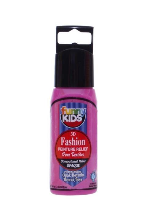 Rich Funny Kids 3d Boncuk Boya Opak Fuşya 60cc