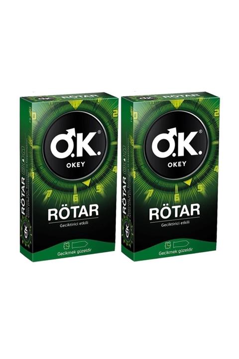 Okey 10lu Prezervatif Rötar 2 Kutu