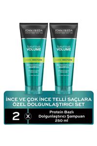 John Frieda Ince Ve Çok Ince Telli Saçlar Için Protein Bazlı Dolgunlaştırıcı Şampuan 250 Ml 2'li