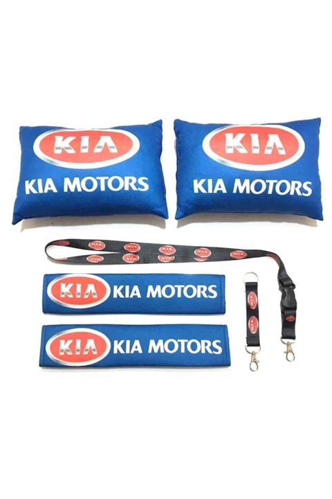 trendgaraj Kia Mavi Boyun Yastık Seti
