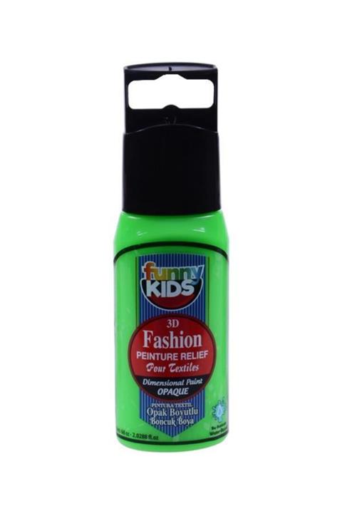 Rich Funny Kids 3d Boncuk Boya Opak Neon Yeşil 60cc