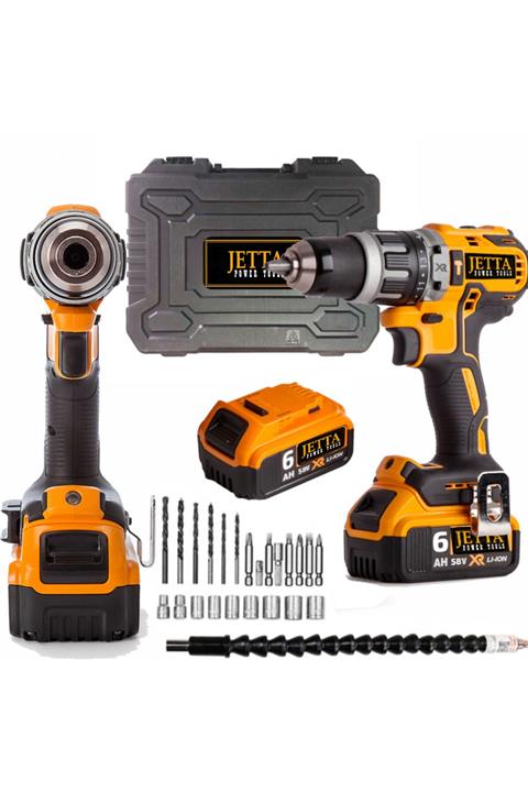 Jetta Power Tools Jetta Power Profesional 36 V Setli Şarjlı Matkap