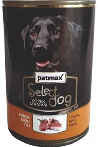 Patimax Parça Kuzu Etli Komple Köpek Konservesi 400gr