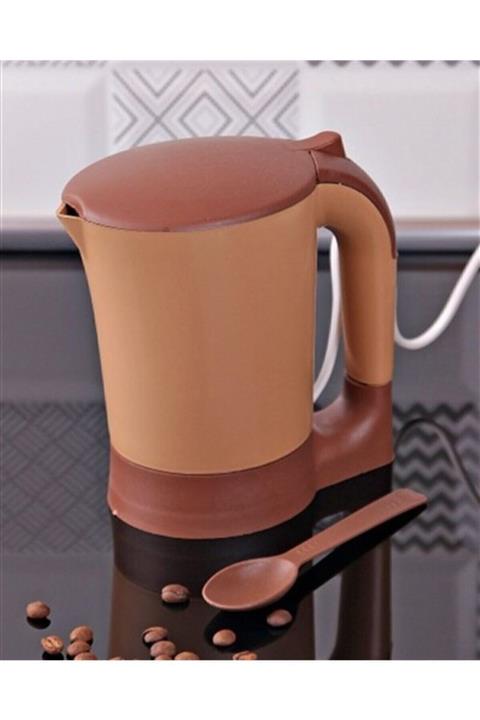 Vakia Mini Su Isıtıcısı Kettle- Türk Kahvesi Makinesi 1 Adet Bardak Hediyeli