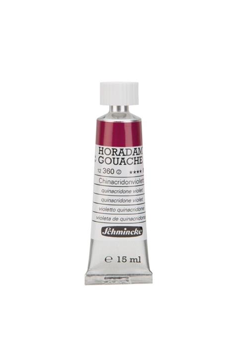 Schmincke : Horadam Gouache : Artist Guaj Boya : 15 Ml : Seri 2 : 360 Quinacridone Violet