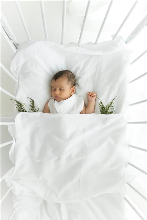 BeyzBaby Şile Bezi Beyaz Bebek Müslin Nevresim Takımı