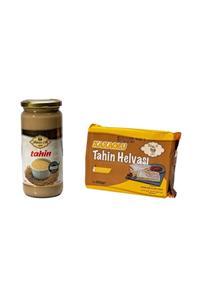 Helvacı Ali Tahin Cam Şişe Net:500gr Kakaolu Tahin Helvası 500gr