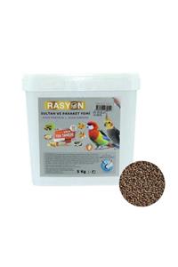 No Label Rasyon Paraket Sultan Papağanı Yemi 5kg Omega High Protein Energy