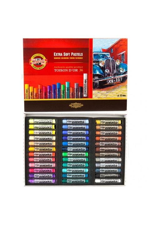 Kohi Noor Toıson D'or Extra Soft Pastel Boya 36'lı 8555