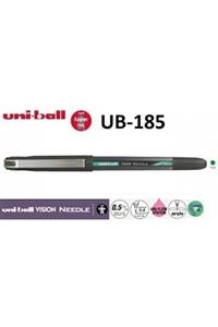 Unibal Uni-ball Ub-185 Vision Needle Iğne Uç Roller Kalem 0.5 Mm Yeşil