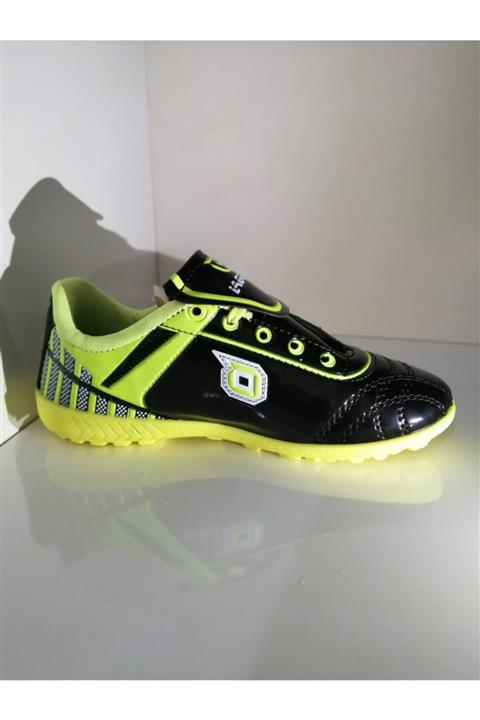 Lagoos Erkek Çocuk Siyah Halı Saha Ayakkabısı