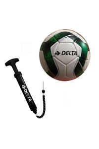 Delta Castelo El Dikişli 3 Numara Futbol Topu + Top Pompası