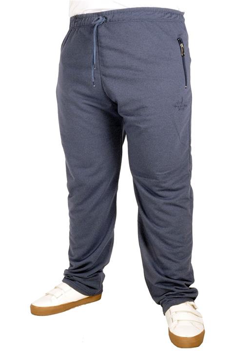 ModeXL Büyük Beden Erkek Esofman Altı Rycycle Fermuarlı B21017 Indigo