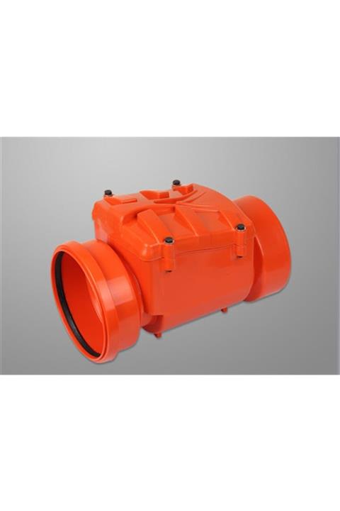 Marka Pvc Çekvalf Atık Su Rögar Klapesi 125 mm