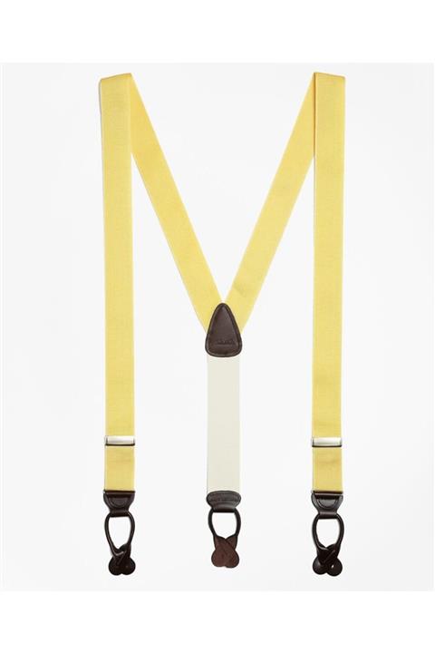 BROOKS BROTHERS Erkek Sarı Renkli Pantolon Askısı