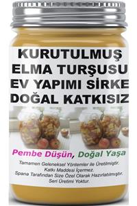 SPANA Kurutulmuş Elma Turşusu Sirke Ev Yapımı Katkısız 800gr