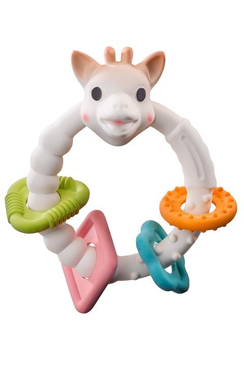 Sophie La Girafe So Pure Renkli Halka Diş Kaşıyıcı
