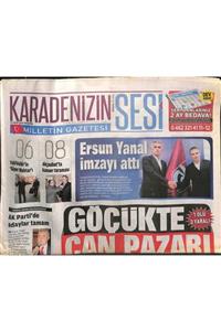 Gökçe Koleksiyon Karadenizin Sesi Gazetesi 13 Kasım 2014 - Ersun Yanal Trabzonspor'a Imzayı Attı