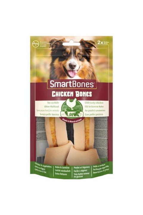 8in1 Delights 8in1 Smart Bones Tavuklu Orta Boy 2 Adet Lezzetli Kemik. 158 Gr