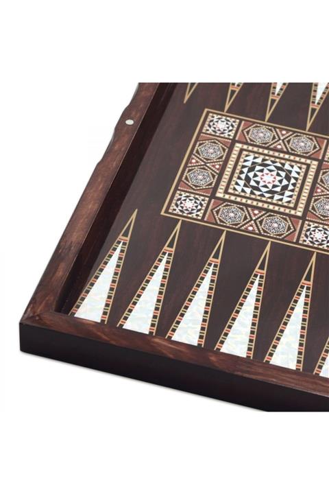 Burnis Toy Tekli Star Masif Sedef Tavla 1