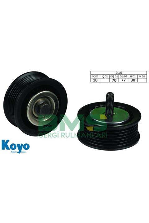 ÖZGÜÇYEDEK Alternator Gergı Rulmanı 10x70 / 77x30 Plastık (plastıc) 6 Pk Opel Insıgnıa Chev