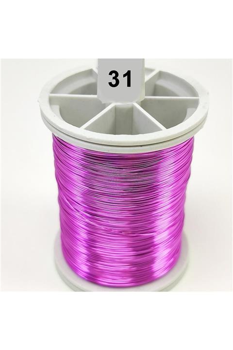 Hobizubi Şeker Pembesi Filografi Teli 30 No - 50 Gram- 31