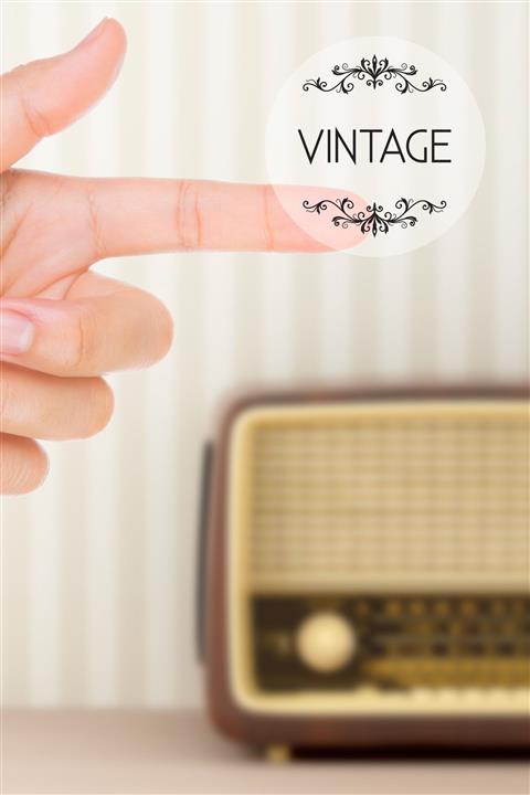 Funbou Şeffaf Sticker, Vintage / 10 Sayfa