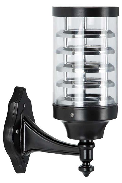 Apliqa Dış Mekan Aplik Alüminyum Metal Reflektörlü Bollards Bahçe Armatürü