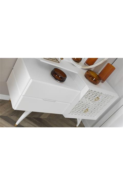 RENDİ MOBİLYA Lal Şifonyer Mat Beyaz