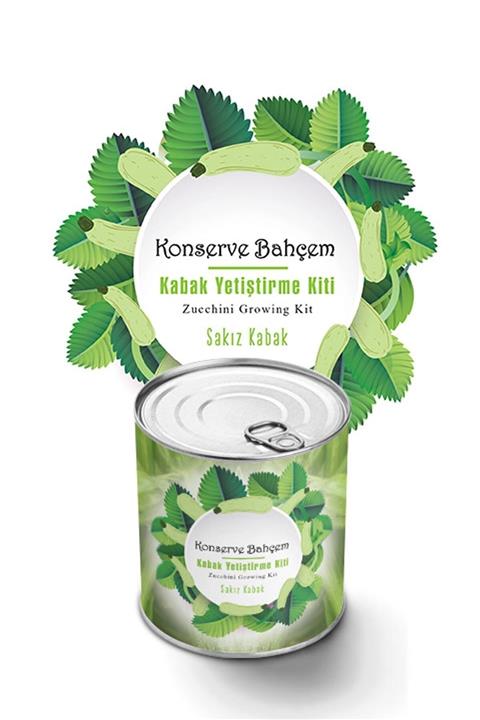 VALENTINA Evde Konservede Sakız Kabak Yetiştirme Kiti