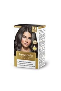 Farmasi Farmacolor Deluxe Saç Boyası Küllü Kumral 7.1