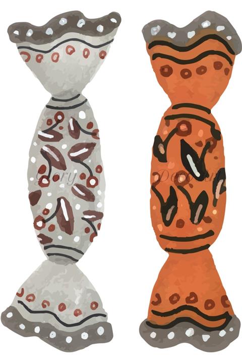 MimOzalit Şekerlemeler Büyük Boy Buzdolabı Magneti - Boy: 55cm