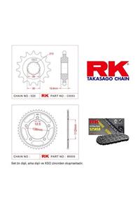 RK Honda Cb 600 F Hornet Rk Zincir Dişli Set 525 Xso Rx-Ring 16/43T(2007-2011)