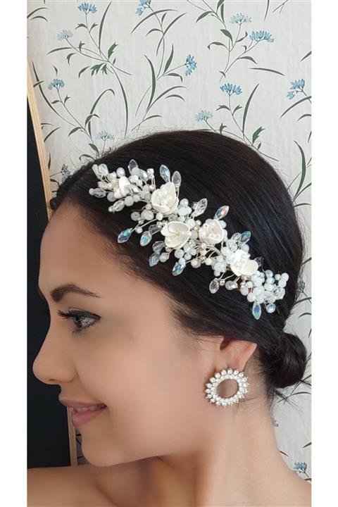 Mervenin taçları Gelin Tacı , Gelin Saç Aksesuarı
